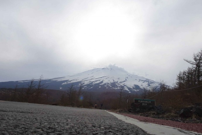 冬の冨士山